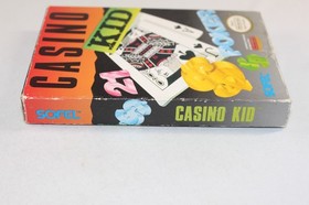 Casino Kid NES Nintendo Complete CIB Good Condition w/ RARE Poster! NICE!