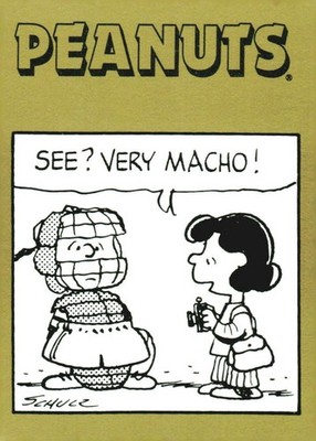 1992 Pro Sport Specialties Peanuts  #328 See? Very macho!  