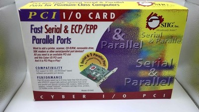 Vintage SIIG IO 1842PCI I/O Card JJ-P11012