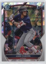 2023 Bowman Chrome Prospects Atomic Refractor Juan Chacon #BCP-105 gd1