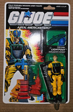 GI Joe Lightfoot MOC Figure 1988 ARAH Vintage Hasbro Sealed G.I.Joe 4876 Variant