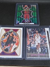 Evan Mobley 2021-22 Panini Chronicles RC Lot (3) - Legacy /99, Mosaic Green, Lum