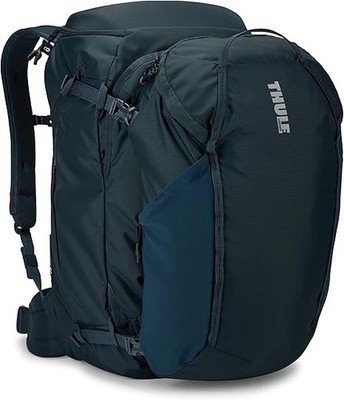 Thule Landmark 60L Travel Backpack Darkest Blue 2-in-1 Hiking Luggage w/ Daypack