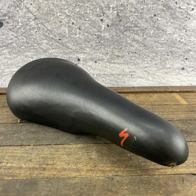 Specialized Bike Seat Stumpjumper Saddle Black 390g Road MTB Seat Used Cuts