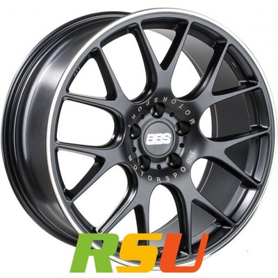 BBS CH-R schwarz matt 9x20'' ET44 LK5 120 ML 82 Alufelgen 20 Zoll