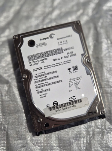 SEAGATE MOMENTUS 5400.2 SATA 2.5" ATA 80 GB SATA HDD ST98823A auch für PS3