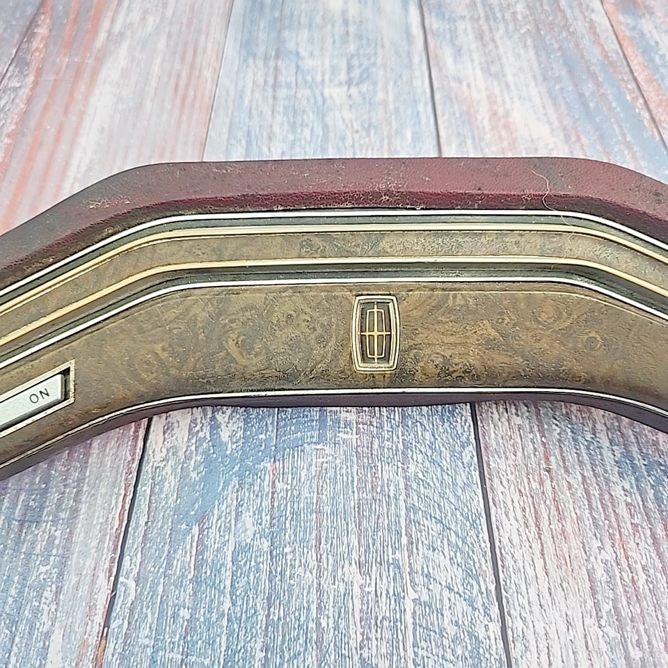 Lincoln Continental Town Car 1976-1977 cupé volante bocina almohadilla para reparación Foto 4 de 4