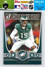 2025 Donruss #CIH-JST Josh Sweat Champ is Here