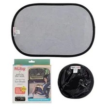 Pop-Open Car Sun Shades - 2 Piece Set - Static Cling Window Shades for Baby in C