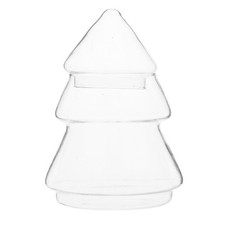 Decorative Candy Jars with Lids Christmas Tree Fillable Ornament