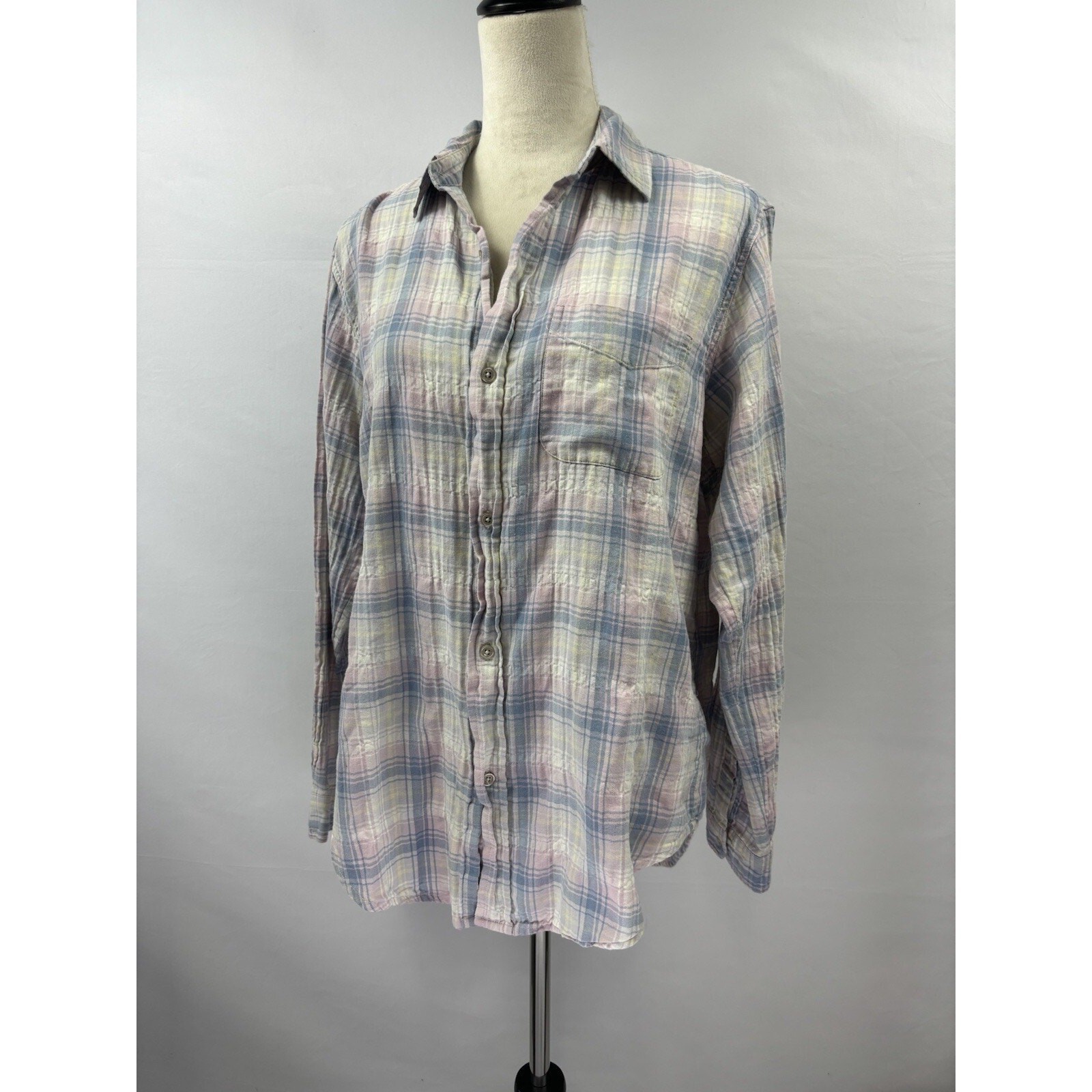 Current Elliott Prep School Button Down Desert Pl… - image 4