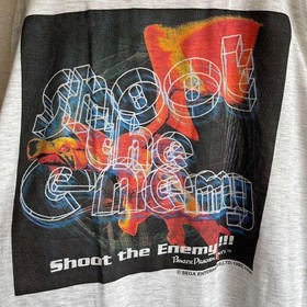 Sega Saturn Panzer Dragoon Zwei T-shirt 90s Ringer Neck New