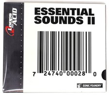 Sonic Foundry Essential Sounds 2 Loops For Acid Sample/Sound Library/Sampling CD