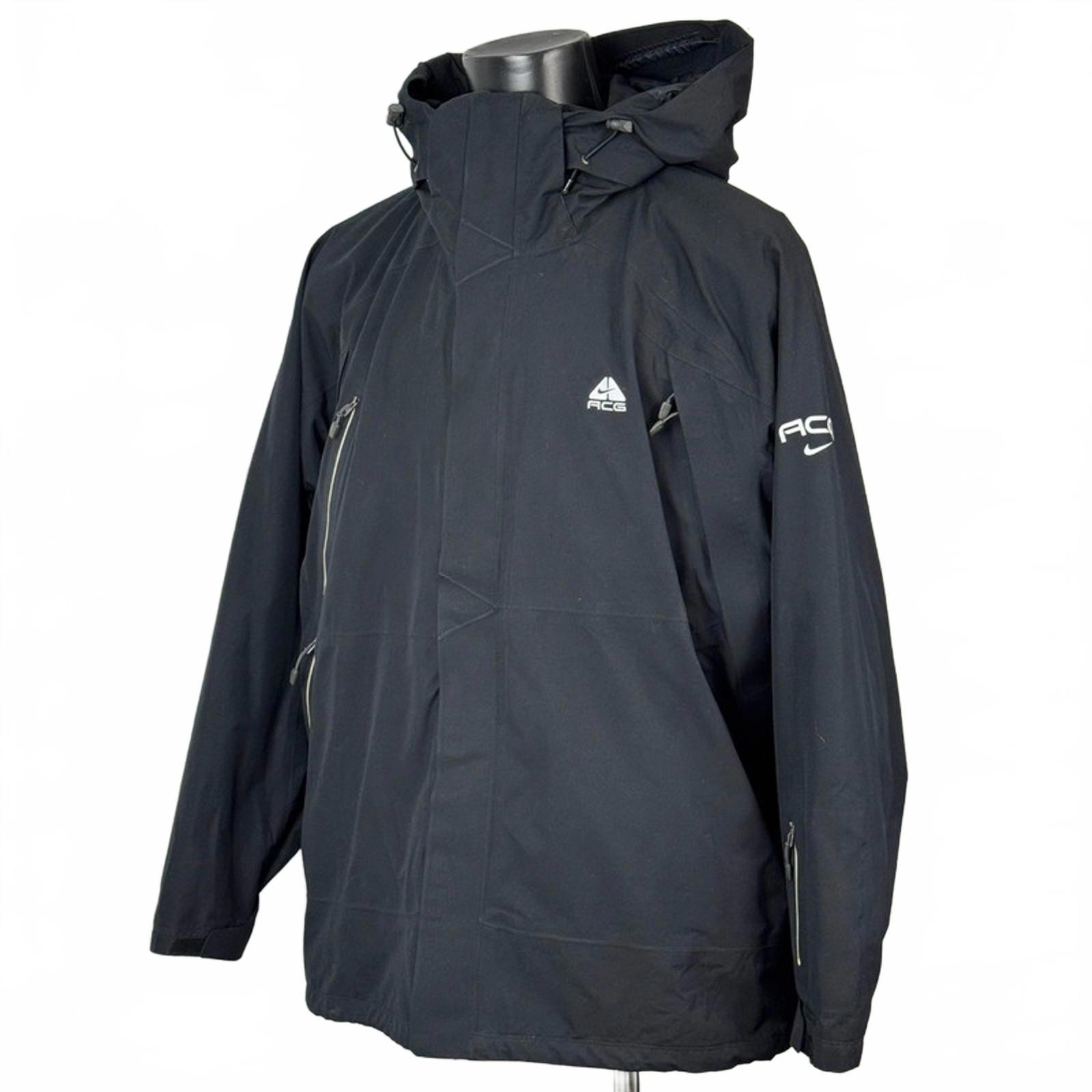 SACAI X NIKE Giacca Nike ACG Gore Tex nera escursionismo trekking outdoor Gorp Core taglia XXL