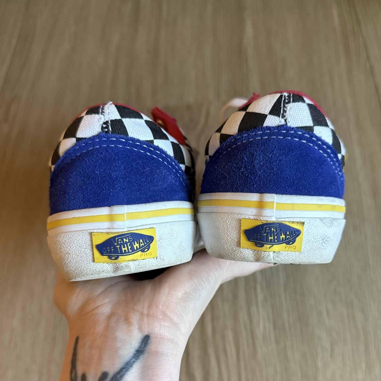 Vans Old Skool Pro Brighton Zeuner Checkerboard Unisex Skateboard Skater 11 Men Brighton Zeuner Curates Her First Ever Vans Footwear and  main image 3