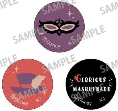 Twisted Wonderland Glorious Masquerade Mini Can Badge Set Japan