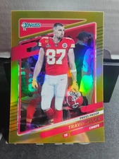 2021 Donruss Football Premium Gold Press Proof #118 Variation Travis Kelce