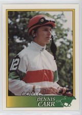 1993 Horse Star Jockey Star Cards Dennis Carr #26 0c4