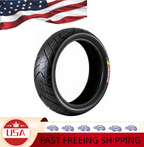 160/60-17 Rear Motorcycle Tire, High Performance 4PR 69S 716 LBS Capacity Motorc
