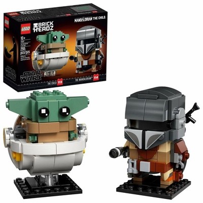 ハル LEGO 75317 BrickHeadz Star Wars The Mandalorian & The Child Grogu
