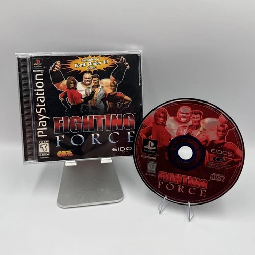 New ListingFighting Force (Sony PlayStation 1, 1997) CIB Black Label Tested & Working