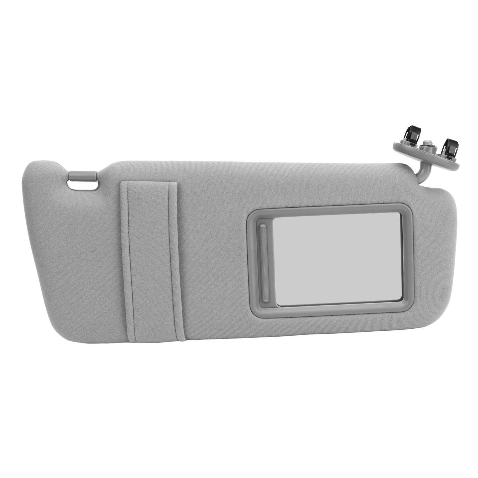 1pair Sun Visor Car Plastic Gray Sunshade With Mirror 74320 06800 B0 For Camr UK