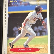 Classic Best 1991 Derek Lee #272 Birmingham Barons Rookie Baseball Card. rookie card picture