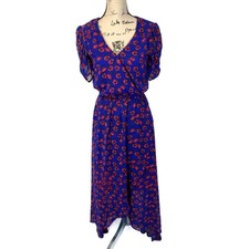 Disney Snow White Women S Maxi Dress Floral Chiffon Elastic Waist Cosplay Twee