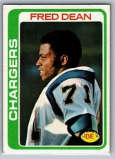 1978 Topps - Fred Dean #217 (RC) - HOF EX *TEXCARDS*