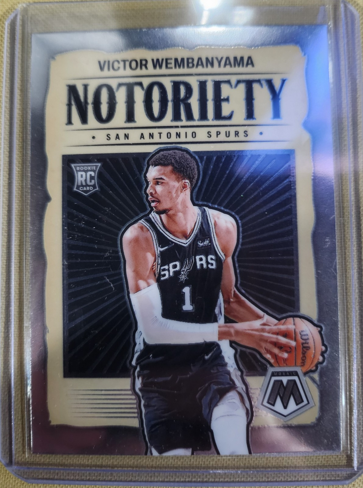 2023-24 Panini Mosaic Basketball Victor Wembanyama Notoriety #5