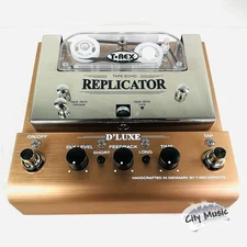 Used T-Rex Replicator D'Luxe Analog Tape Delay Guitar Effects Pedal Trex Deluxe