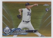 2018 Topps Chrome Gold Refractor 1/50 Anthony Banda #54 s7f