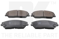 Bremsbelagsatz Scheibenbremse NK 2245114 FüR Aurion Camry Toyota ACV40_ ACV40R