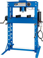 50 Ton Hydraulic Shop Press With Double Speed Pump Self-locking Winch
