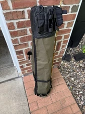 Fishing Rod Carrier Bag, Hike In Fishing Rod Carrier With Shoulder Strap