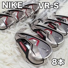 Nike VR-S Iron Set 8pcs 5-9 PW AW SW Steel Shaft Regular Flex RH Used Japan