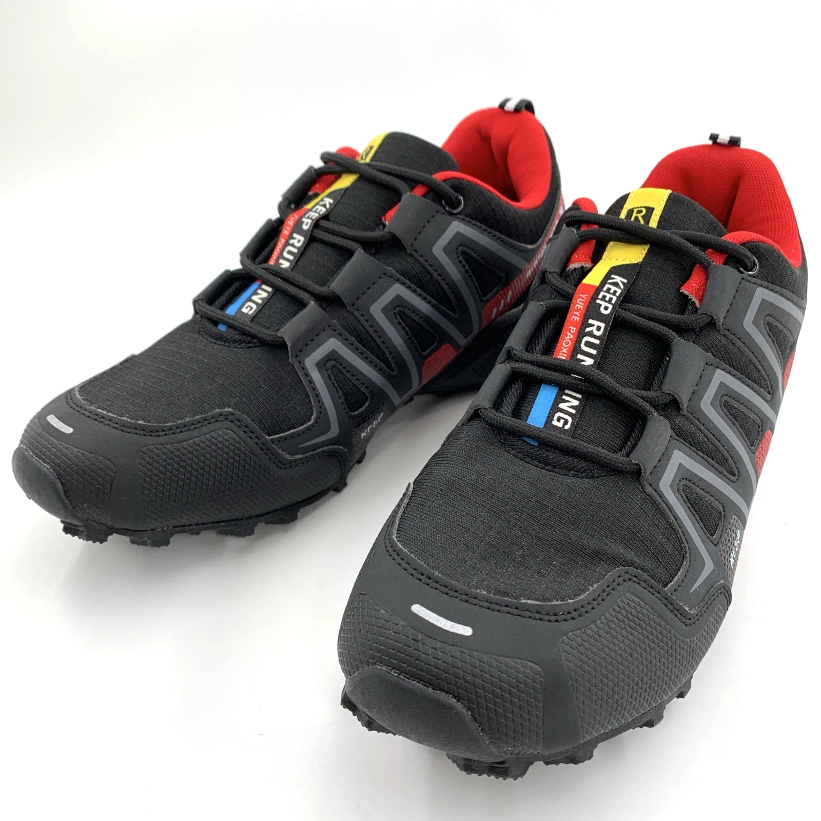 Keep Running Speed 3 Trail Running Shoes Mens 11.5 US 45 EU Red Black Hiking New