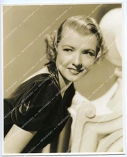 o18320 1936 orig photo pretty Polly Rowles portrait orp-18320