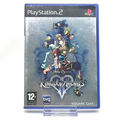 Kingdom Hearts II 2 PS2 (PlayStation 2) Holo Cover OVP mit Anleitung - ENGLISCH