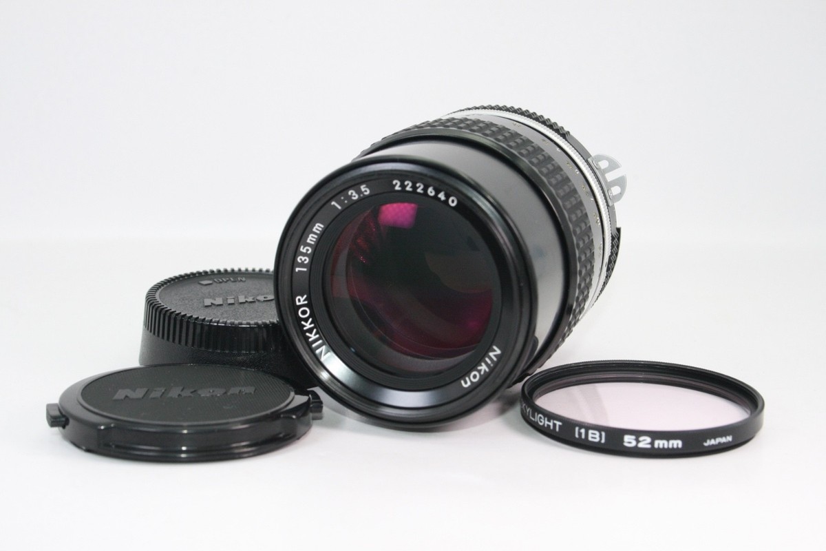 Nikon Ai Nikkor 135mm f/3.5 MF Telephoto Lens [NEAR MINT] from