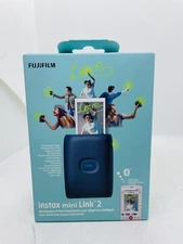 Fujifilm Instax Mini Link 2 Wireless Photo Printer - Blue NIB