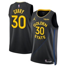 Golden State Warriors Stephen Curry Jordan NBA Swingman Jersey Statement Edition
