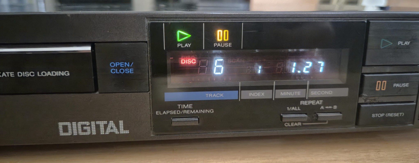 See Video Link! Vintage Sony CDP-30 Compact Disc Player HiFi Seperate