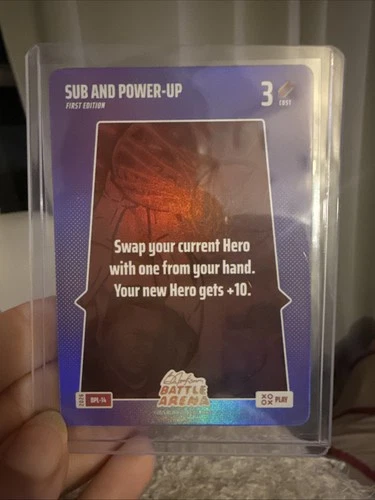2026 Bo Jackson Battle Arena Sub and Power-Up 1st Edition Bonus Play FOIL BPL-14