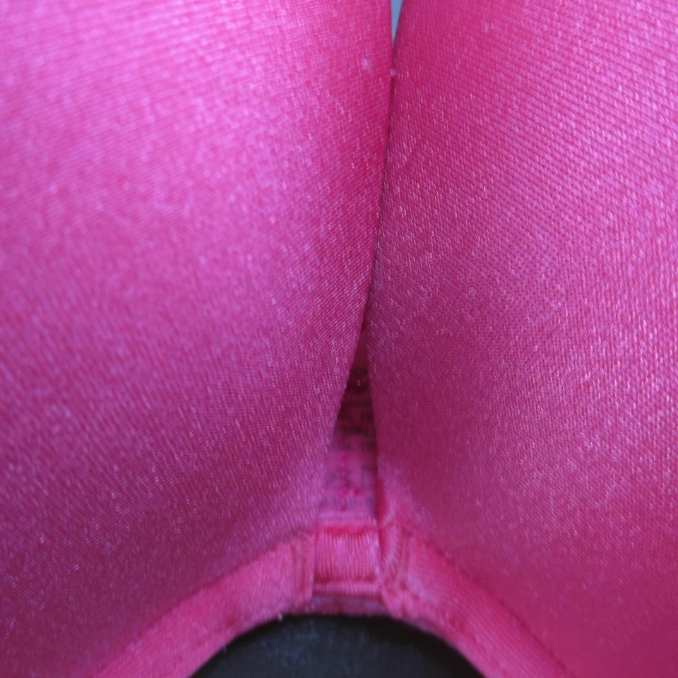 Sutiã Ambrielle Feminino 42C Rosa Quente Underwire Camiseta Sem Costura Alças Ajustáveis - Imagem 3 de 4