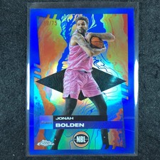 2024-25 Topps Chrome NBL JONAH BOLDEN Base Blue 59/75 #54