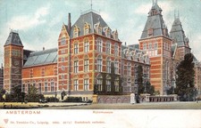 B559 Netherlands Amsterdam Rijksmuseum Museum vintage postcard