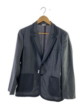 COMME des GARCONS HOMME DEUX Switching Tailored Jacket XS Wool GRY DM-J041