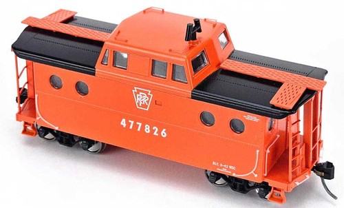 Bowser 43395 HO PRR Focal Naranja N5c Caboose Listo para Funcionar #477906 | Zustand: New