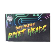 New Mill Industries Board Game Rivet Heads Box NM